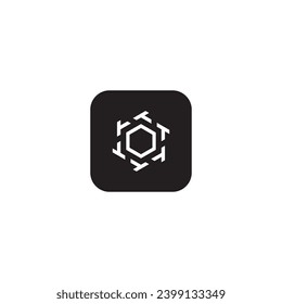 icon t modern, simple, abstract