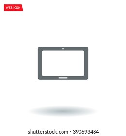 Icon of Tablet PC, tablet computer



