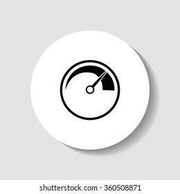 Icon tachometer .
