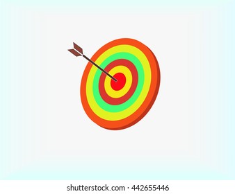 icon target.