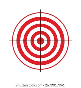 icon target millitary vector style.  suitable for business theme design