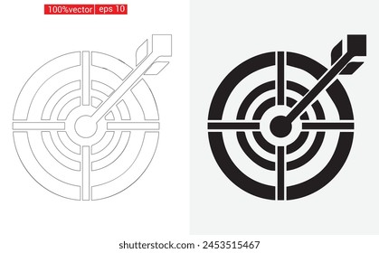 
Icon of the target. A set web icon