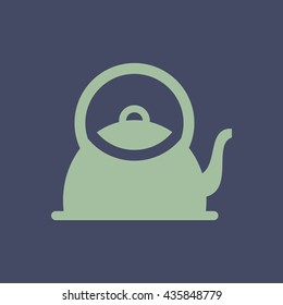 Icon of Tea Kettle. Eps-10.