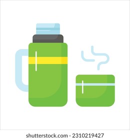 An icon of tea thermos in editable style, ready to use and download