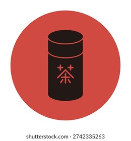 Icon: Tea utensils, Tea caddy, tea tin 