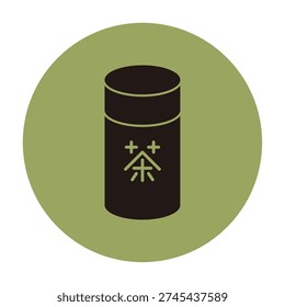 Icon: Tea utensils, Tea caddy, tea tin 