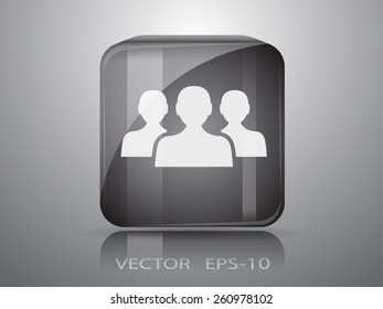 icono de trabajo en equipo