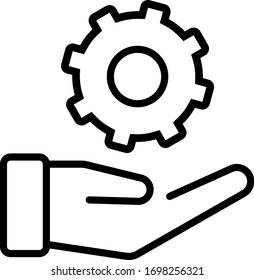 Icon for technical support service