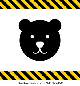 Icon of teddy bear head