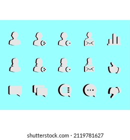 símbolo de ilustración de vector de telecomunicación de iconos