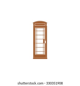 Icon telephone box.