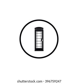 Icon telephone box.