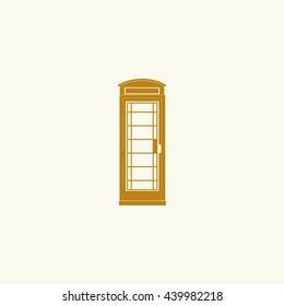Icon telephone box.