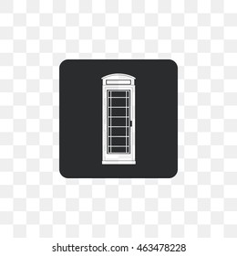 Icon telephone box.