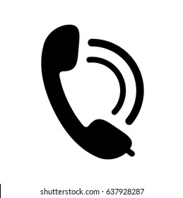 icon telephone, vector