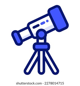 Icono Telescopio puede ser utilizado para aplicaciones web, infografía, etc