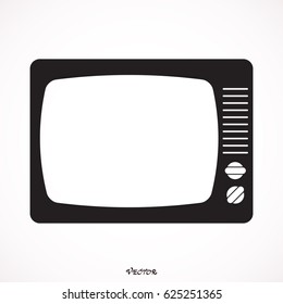 icon television tv desing retro