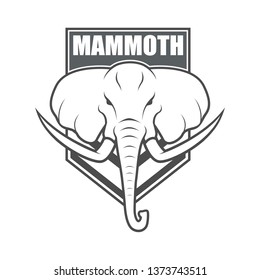  icon template design with elephant theme