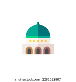 icon temple Ramadan and Islamic Eid