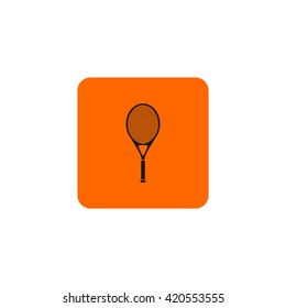 Icon of  tennis racket.