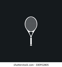 Icon for tennis rackets.