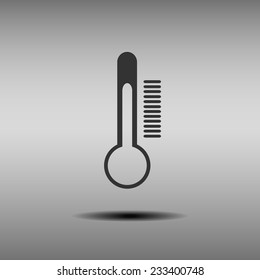 icon of a termometer