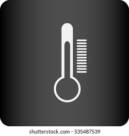 icon of a termometer