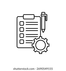 Symbol ein Test einzeln auf sauberem Hintergrund.