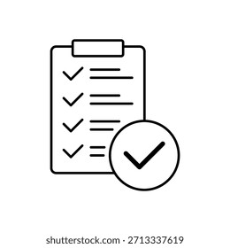 Icono de una prueba, aislado contra un fondo limpio.