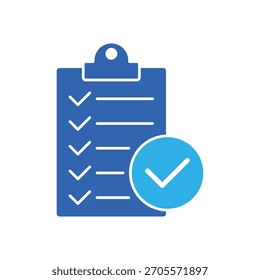 Ícone um teste, isolado contra um fundo limpo.