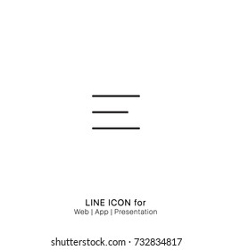 Icon text indent graphic design single icon vector