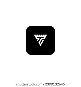 icon tg modern, simple, abstract