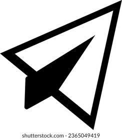 It's an icon that expresses an airplane