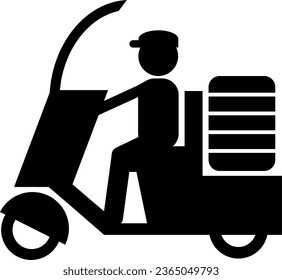 It's an icon that expresses a motorcycle