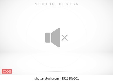 An icon that increases and reduces the Sound icon. Sound Icon Flat volume sign symbol icon. Sound vector music volume symbol. in trendy flat style Sound isolated on white background