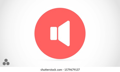 An icon that increases and reduces the Sound  icon. Sound Icon Flat volume sign symbol  icon. Sound vector  music volume symbol. in trendy flat style Sound isolated on white background