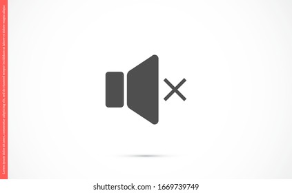Ein Symbol, das das Symbol Sound erhöht und reduziert. Sound Icon Flaches Lautstärkesymbol . Symbol für Vektorillustration, Symbol für Musikvolumen. im trendigen Flachstil