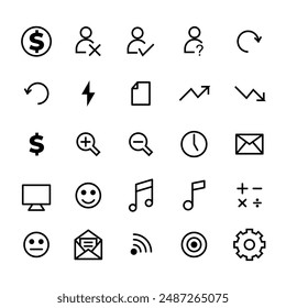 Icon, theme, vector, simple, line, cool