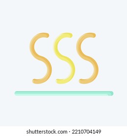 Icon Thermal Balance. suitable for sportswear symbol. flat style. simple design editable. design template vector. simple illustration