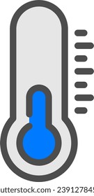 an icon thermometer of health package