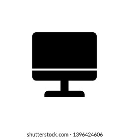 Monitor vector icon. This icon use for admin panels, website, interfaces, mobile apps