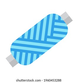 Icon thread. Vector illustration. Embroidery.