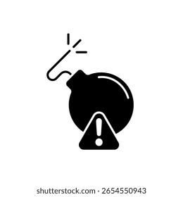 Icon a threats, isolated against a clean background.
