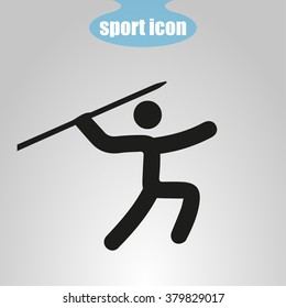 Icon  of throwing spears