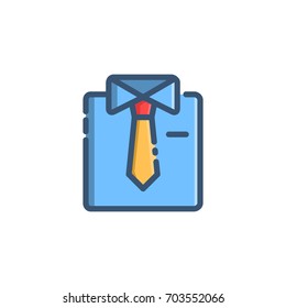 icon tie shirt