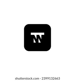 icon tnn modern, simple, abstract