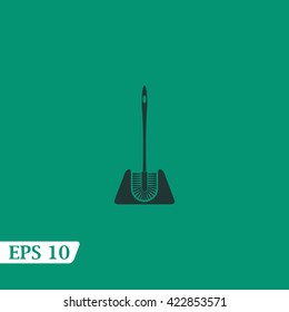 Icon toilet brush.