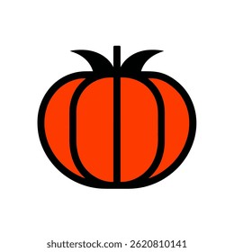Icon tomato appears graphic symbol white