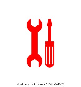 Icon tool configuration settings single icon simple graphic designs