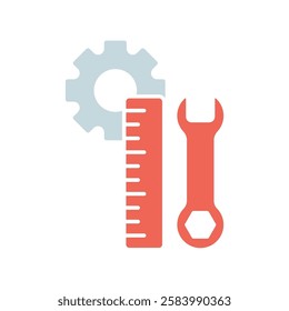 Icon a tools, isolated against a clean background.